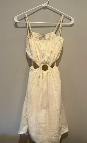 Anthropologie Dress Mini Linen thumbnail 1