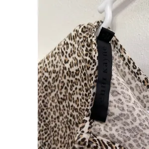 Jenni Kayne Leopard‎ T-Shirt Dress Relaxed Shift Animal Print Capsule Size M thumbnail 4
