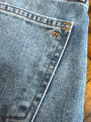 Madewell “The Perfect Jean Short” High-Rise Denim Shorts, size 25 thumbnail 13