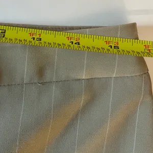 Jones New York Signature Tan and White Pinstripe Pants thumbnail 7
