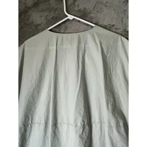 COS Smooth Cotton Top Light Gray Size 8 Oversized Minimalist Boxy Tunic thumbnail 4