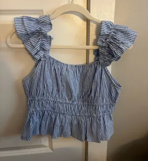 Cute blue top Size M thumbnail 1