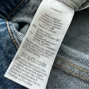 Madewell The Momjean Short Size 29 High Rise Mid Length NJ068 Button Fly 4" thumbnail 5