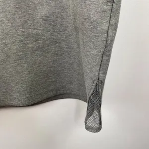 Nike Dress Women SMALL‎ Gray Lab Essential Tech Fleece Tunic Short Sleeve Thick thumbnail 4