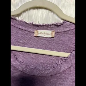 Altar'd State Purple top thumbnail 3