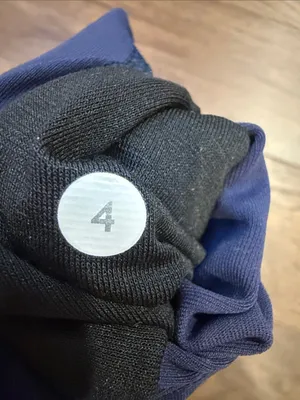 Lululemon Navy Blue Women’s Mesh Side Leggings Size 4 - C11-516 thumbnail 3