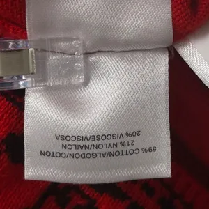 Anne Klein Off The Shoulder‎ Sweater Red XL thumbnail 8
