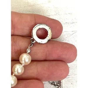 Carolee faux Pearl vintage bracelet thumbnail 4