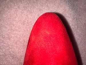Red Suede thigh-high boots  thumbnail 6