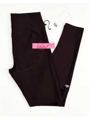 Alo Airlift High-Waist Embody Legging Oxblood Mesh Cut-Outs Cutouts Hi-Rise Pant thumbnail 10