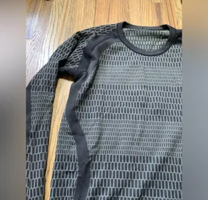 Lululemon all about base long sleeve black/slate thumbnail 3
