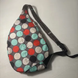 Kavu Rope Got Dots Sling Bag Backpack Crossbody Canvas‎ Outdoor Hiking thumbnail 4