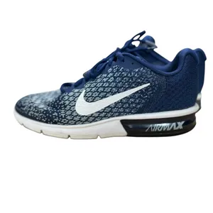 Nike Women's Air Max Sequent 2 852465-400 - Blue Sneakers - Size 7 thumbnail 3