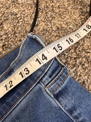 Veronica Beard Beverly Skinny Flare High Rise Jeans Womens 29 Blue Denim Fall thumbnail 4