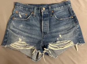 Levi's 501 Denim Shorts thumbnail 1