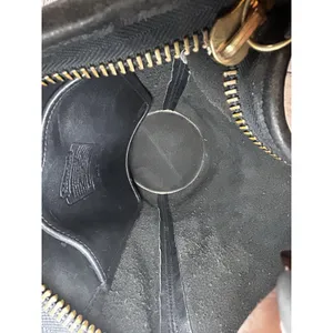 Vintage Coach Legacy Helen Duffle Bucket Bag 9953 Black Leather Shoulder Bag thumbnail 7