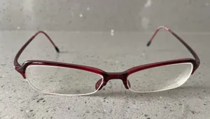 Silhouette Eyeglasses Frames Only SPX 1517 10 6080 51-15-130 Titan Austria red thumbnail 1
