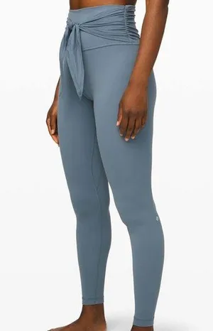 Lululemon align blue charcoal leggings thumbnail 1