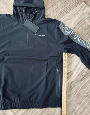Alphalete Women’s EXP Tech Windbreaker- Black Matter, Size XL thumbnail 4