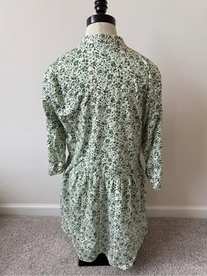 Tuckernuck Meadow Ditsy Royal Shirt Dress thumbnail 6