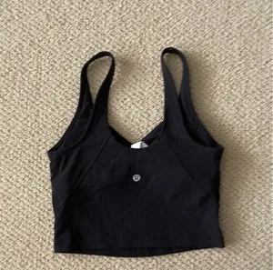 NEW Lululemon Align Tank Black Size 4 Nulu Original Version 2020 Thin Strap NWOT thumbnail 3