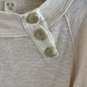 Free People We the Free Don't Forget Me Top Cream Neutral Knit Textured Small thumbnail 2
