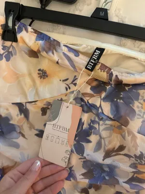 Amazon Floral Strapless Dress thumbnail 5
