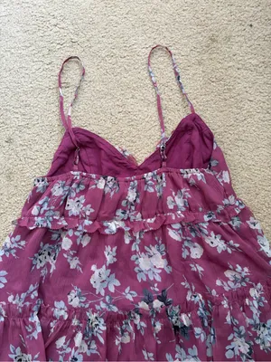 Abercrombie Babydoll Bella Swan Elena Gilbert Fairy Grunge Floral Ruffle Small thumbnail 7