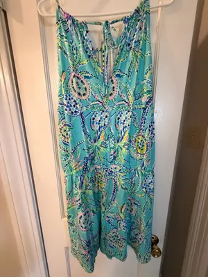 Lilly Pulitzer Romper Dress Blue thumbnail 2