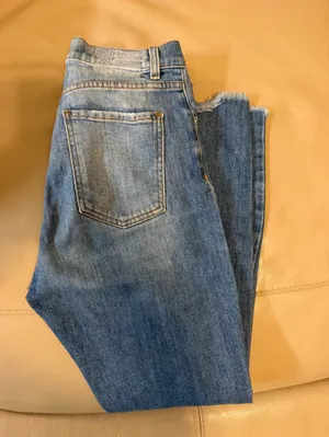 REVICE High-Rise Distressed Blue Women's Jeans thumbnail 4