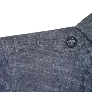 O'Neill Button Down Shirt Small Blue Tab Sleeve‎ Utility Casual Lightweight thumbnail 5