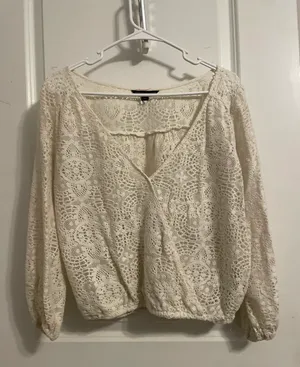 American Eagle Outfitters Laced Top thumbnail 1