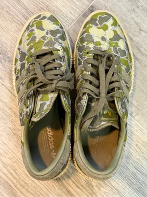 Adidas Originals Sambarose Olive Camo Women's Athletic Shoes Size 7 Camo thumbnail 4