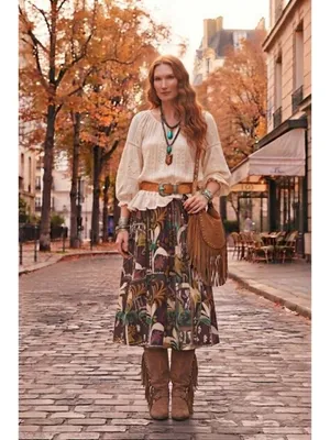 💕JASON WU💕 Printed Skirt ~ Block Moody Tropical Print Large L NWT thumbnail 3