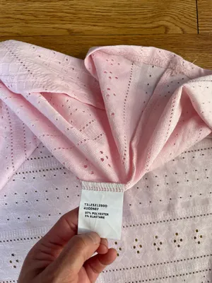 Chicme light pink strapless dress thumbnail 9