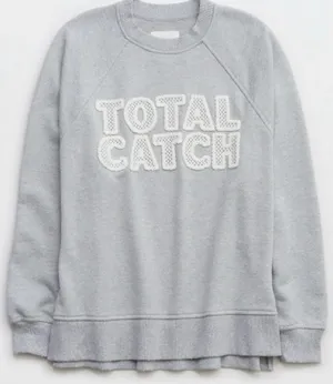 Aerie Total Catch Crewneck Sweatshirt thumbnail 1
