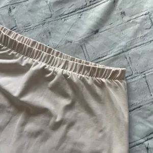 Nike Dri-FIT Peach Beige Tennis Mini Skirt Women’s Small Elastic Waist Athletic thumbnail 4