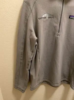 Patagonia Gray Fleece 1/4 Length Zip Sweater thumbnail 6