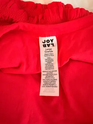 JoyLab Coral Crop Top thumbnail 3