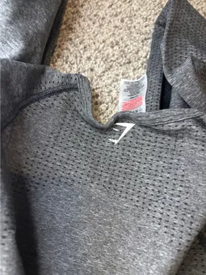 Grey Gymshark Long Sleeve Top thumbnail 5