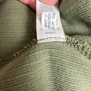 Aerie Hoodie Sweatshirt Womens Large Green Ribbed Cropped Corded 100% Cotton L‎ thumbnail 12