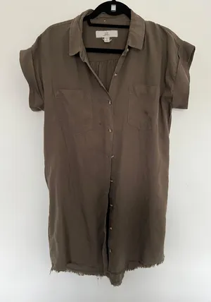 Thread & Supply Button Down Dress  thumbnail 1