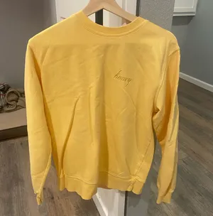 Brandy Melville john galt honey crewneck thumbnail 1