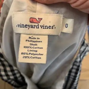 Vineyard Vines black Checkered dress‎ thumbnail 7