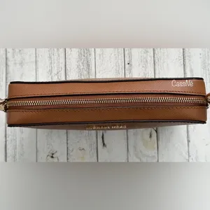 Michael Kors Jet Set Large Saffiano Leather Crossbody Bag thumbnail 3