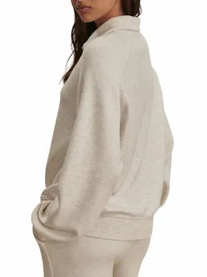 NWT Varley Selene 1/2 Zip doublesoft sweatshirt relaxed fit size small thumbnail 2