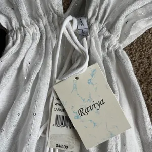 NWT Raviya Women's White Dress thumbnail 2