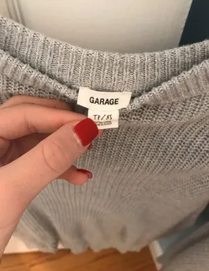 Garage Gray Sweater thumbnail 2
