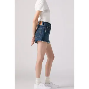 Levi's 27 Women's 501 Shorts Dark Indigo Worn In Blue Size 27 thumbnail 2