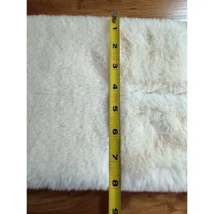NWT Apparis Vegan Faux Fur Pull-Through Scarf Ivory White Cream OS Cozy Soft #2 thumbnail 7